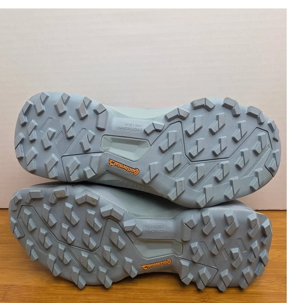 Adidas Terrex Swift R3 Hiking Shoes Grey Black Blue Pink GW2725 Womens 7